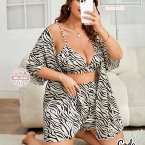 طقم 3 قطع بالروب بيج سايز