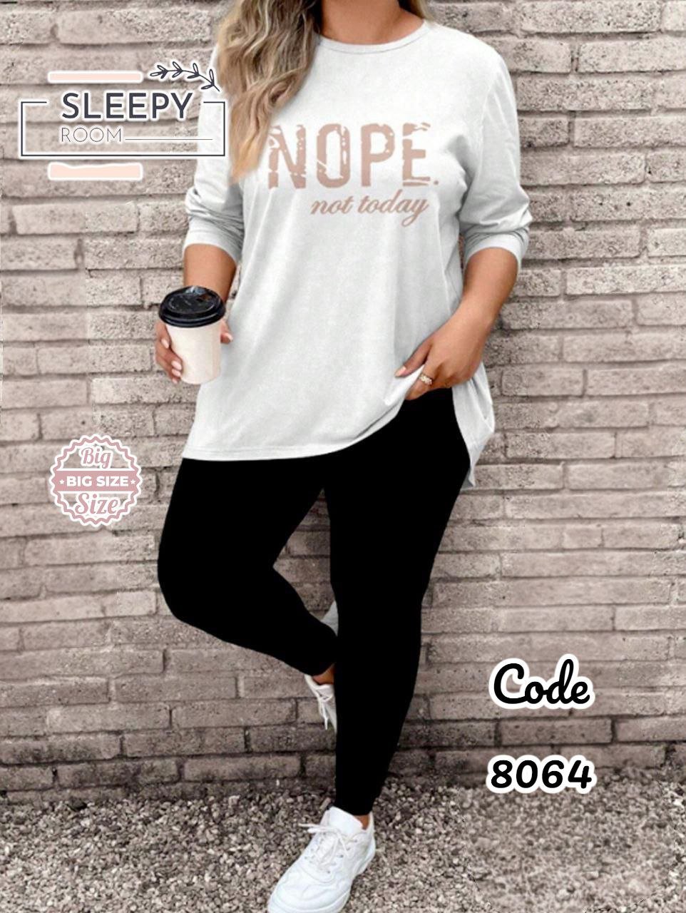 بيجامة خريفية بيج سايز