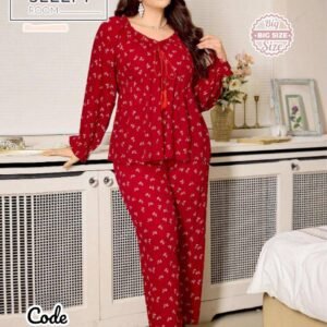 بيجامة خريفية بيج سايز